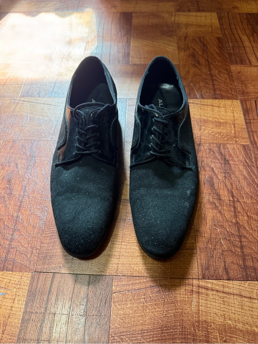Aldo Black Men's Lace-Up Oxfords